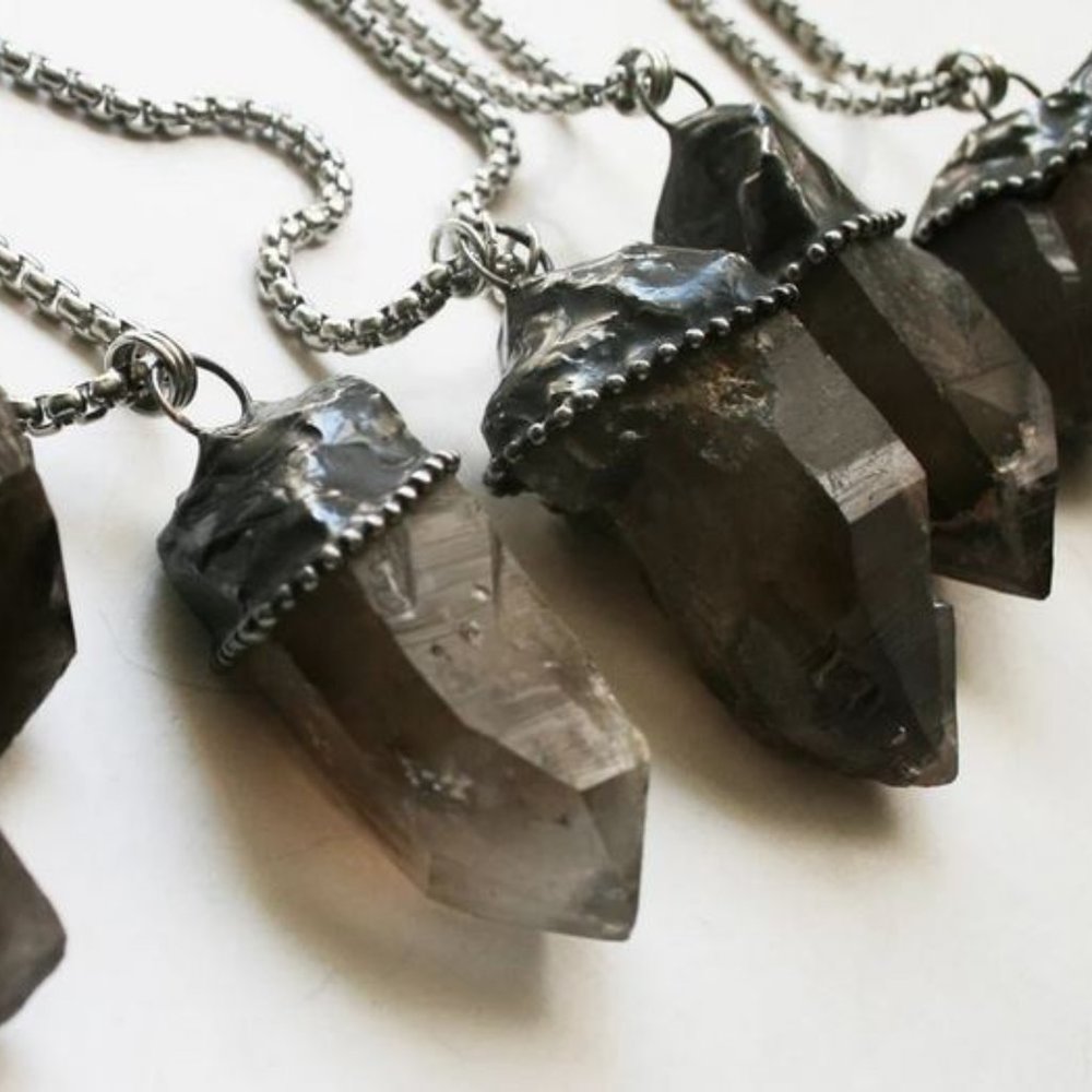 1 Smokey Quartz Pendant - Protection